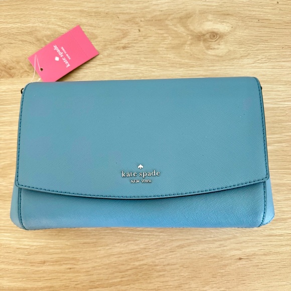 ☀️NWT☀️Kate Spade Laurel Way Bag - Blue - Picture 2 of 6
